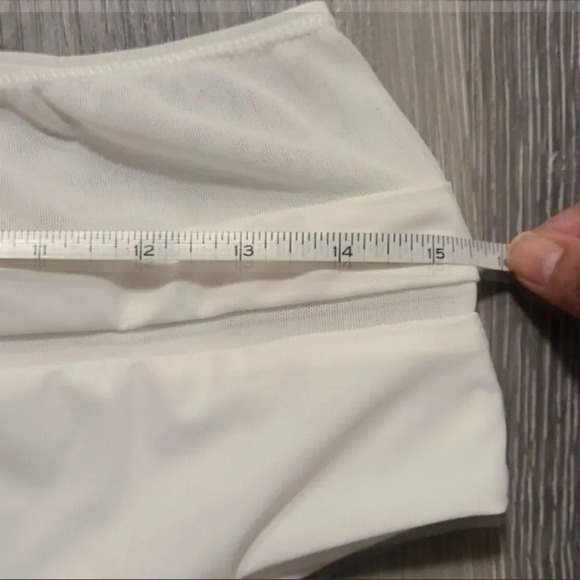 FELLA SWIM‎ Women's Eddy High Waist Bottom White size large - Picture 6 of 7